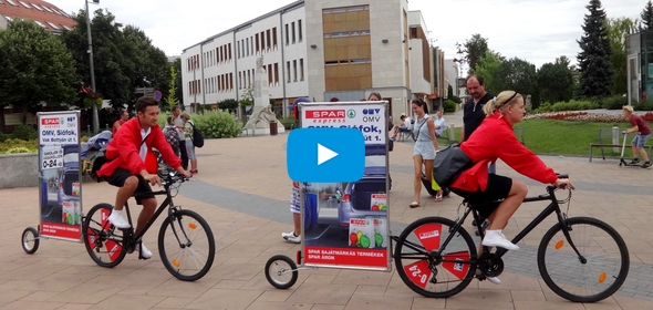 SPAR-OMV - LOOKBIKE kampány