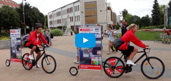 SPAR-OMV - LOOKBIKE kampny